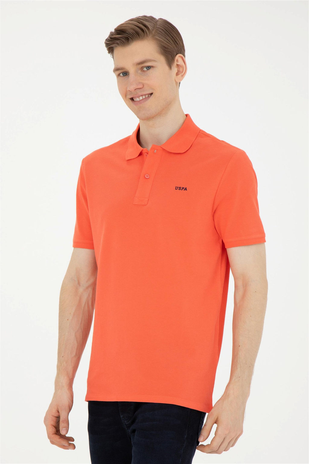 Мужская базовая футболка с цветком граната - U.s. polo assn фото 3