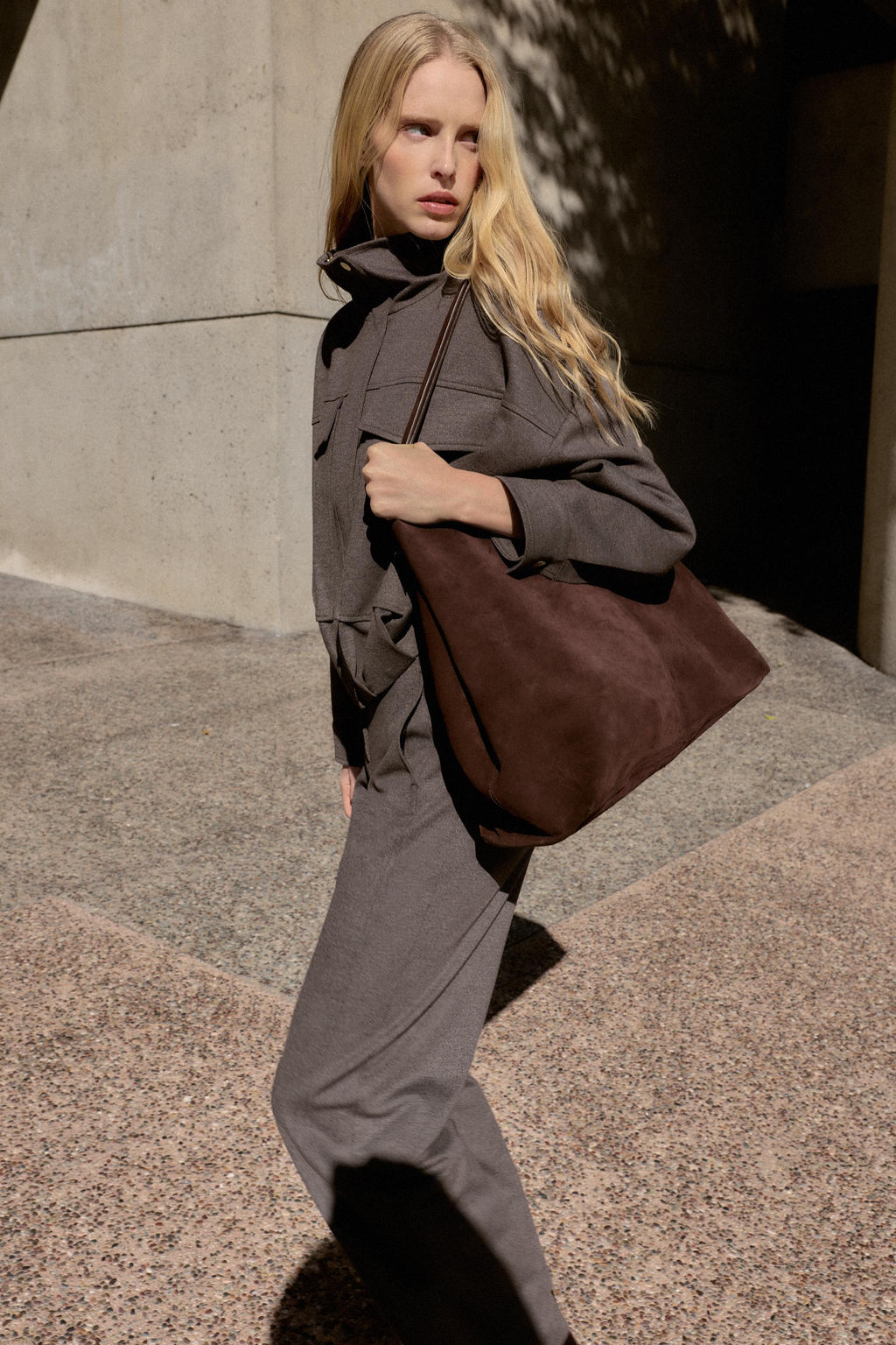 HIGH-NECK BOMBER JACKET