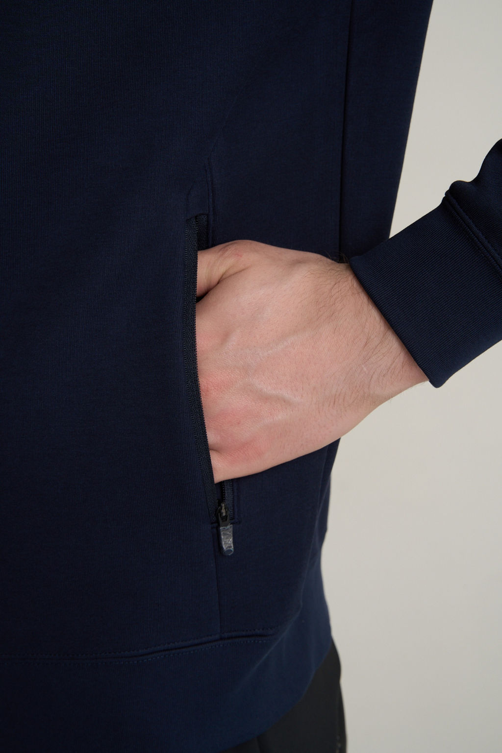 Олимпийка Темно-синий TRN ESSENTIAL Knit Track Top - Anta фото 7