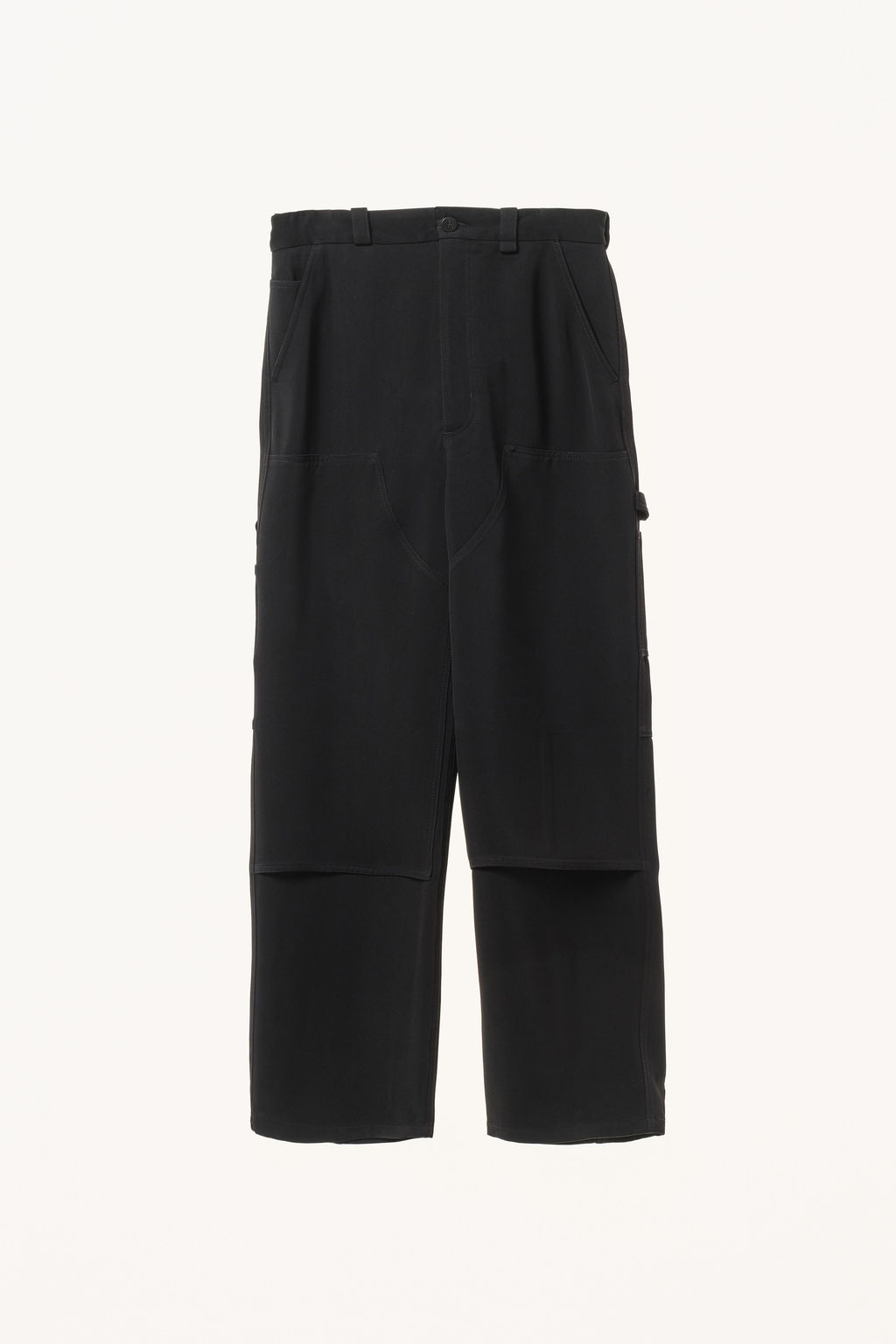 PANTAL?N CARPINTERO FLUIDO WILLY CHAVARRIA X ZARA / Negro фото 4