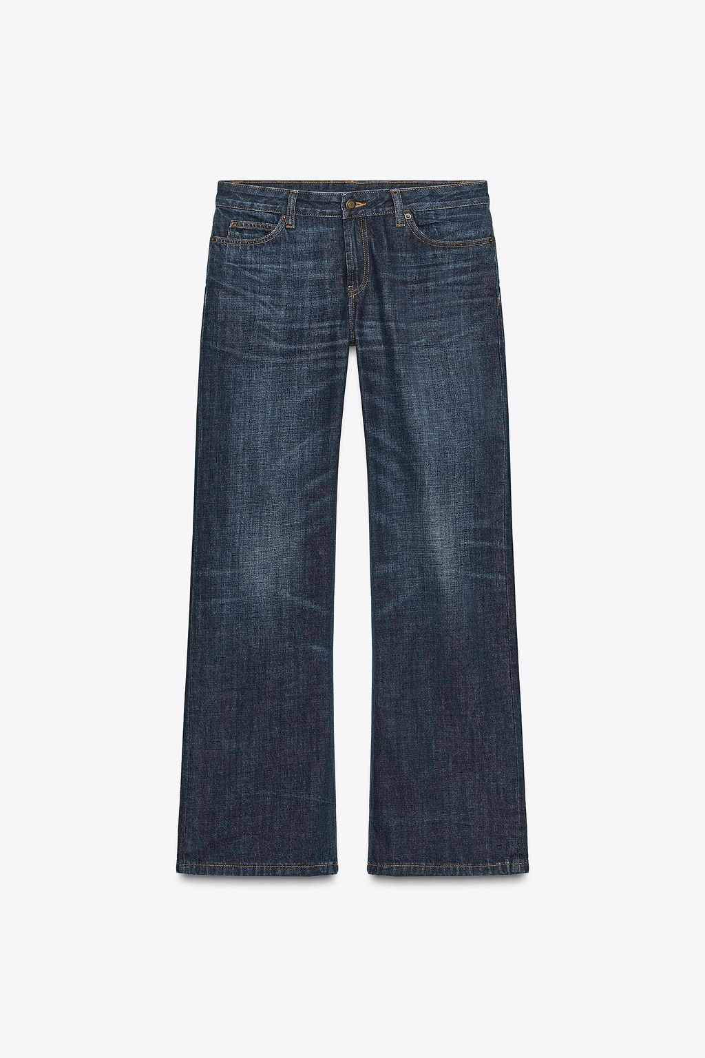 JEANS ZW COLLECTION BOOTCUT LOW-RISE - Zara фото 7