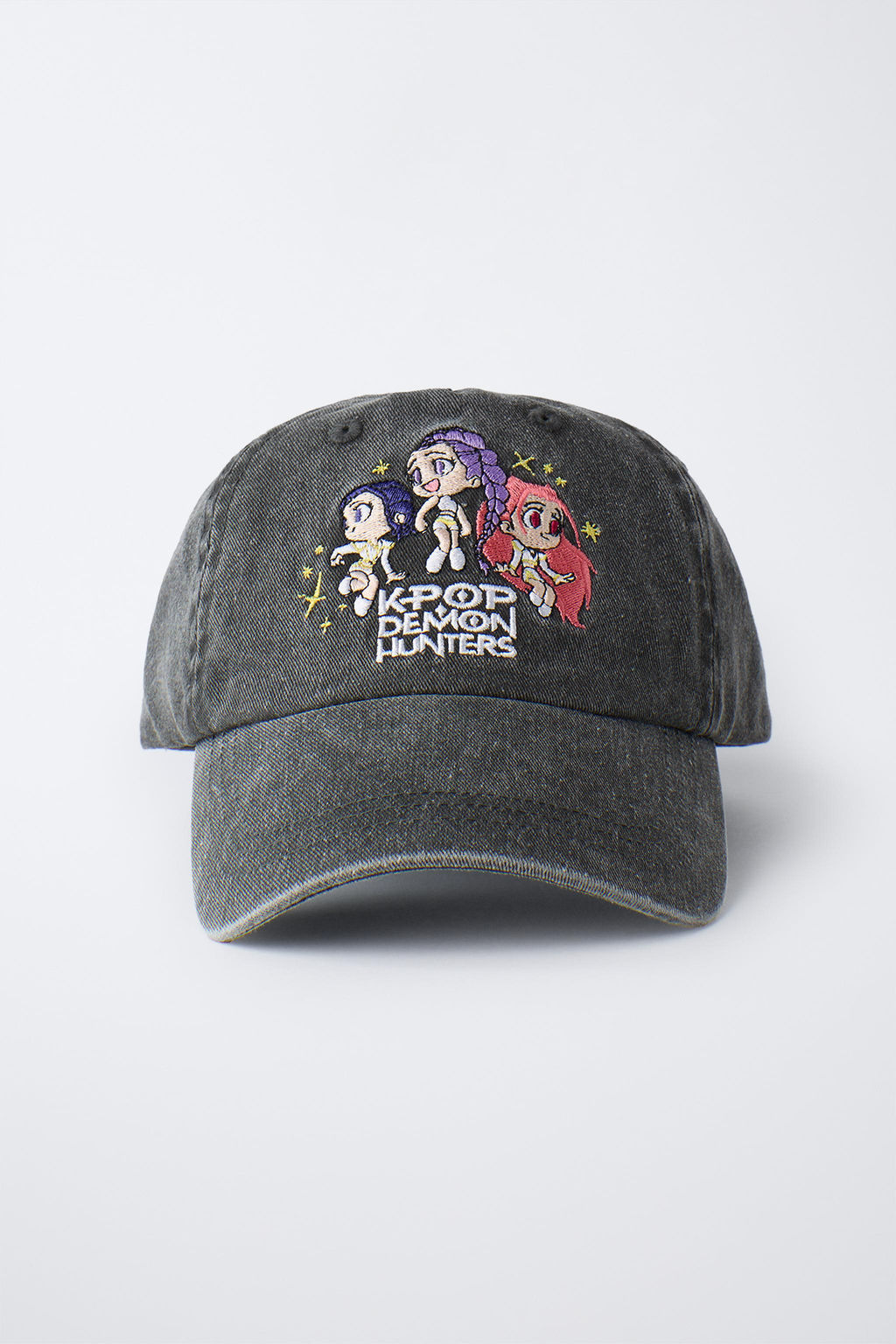 WASHED EFFECT CAP KPOP DEMON HUNTERS NETFLIX - Zara фото 4