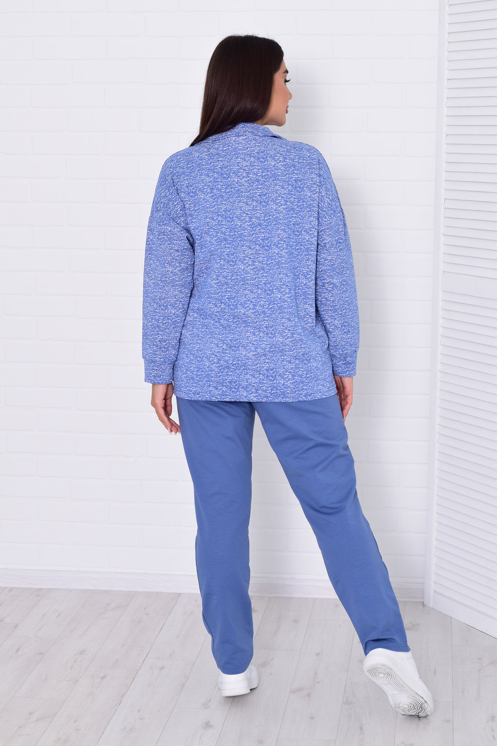 Костюм женский 5-331 из футера двунитки - Новое кимоно фото 11
