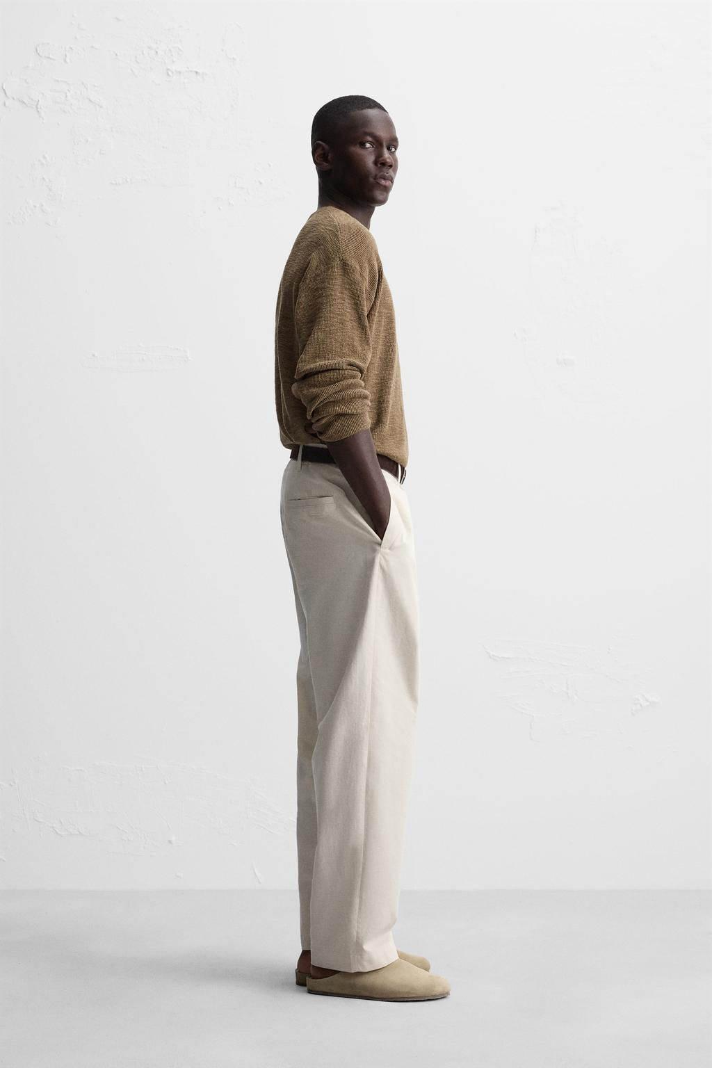 RUSTIC TEXTURED SWEATER - Zara фото 21