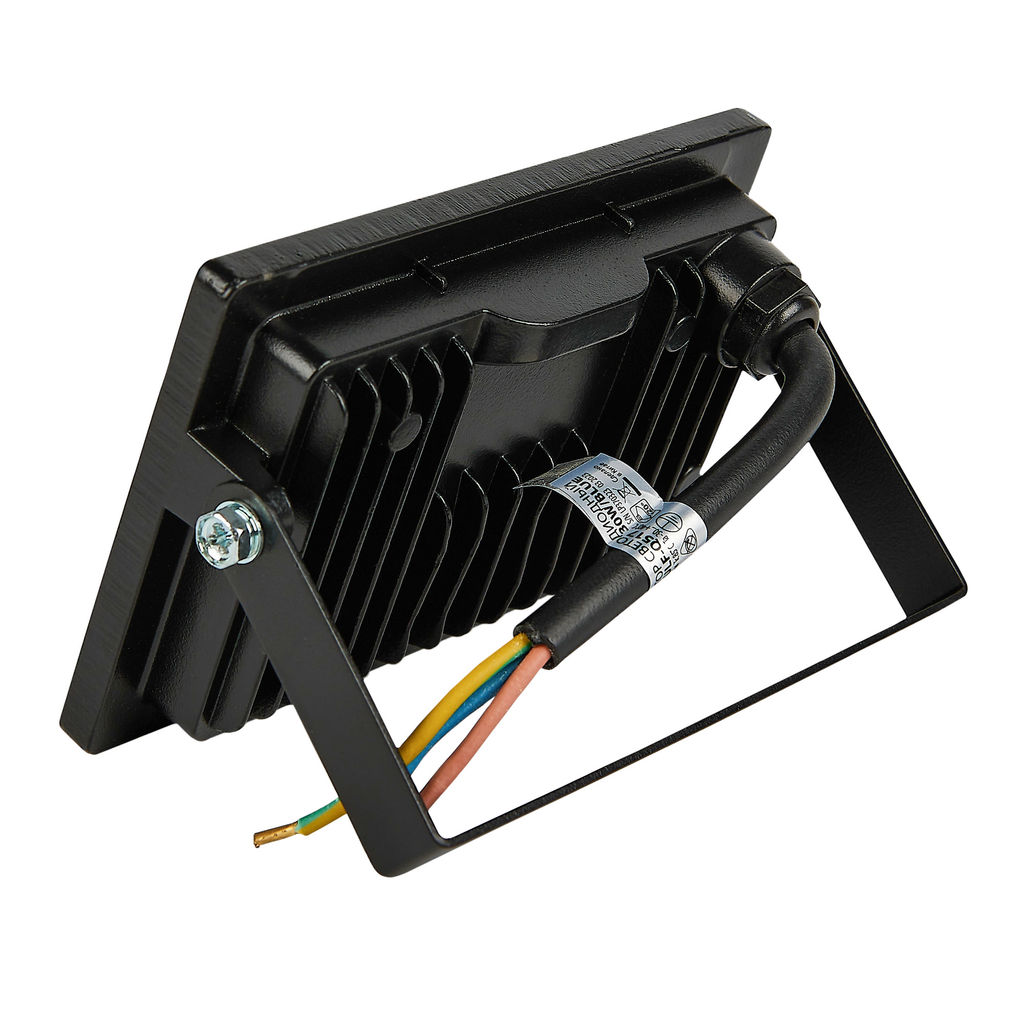 ULF-Q517 30W/BLUE IP65 220-240V BLACK Прожектор светодиодный. Синий свет. Корпус черный. TM Volpe
