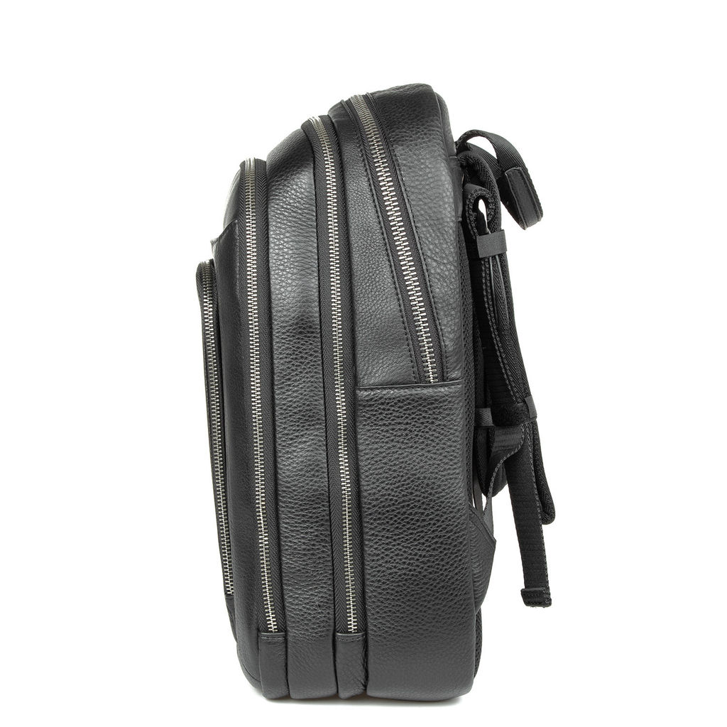 Мужской кожаный рюкзак - Barcelo biagi фото 4