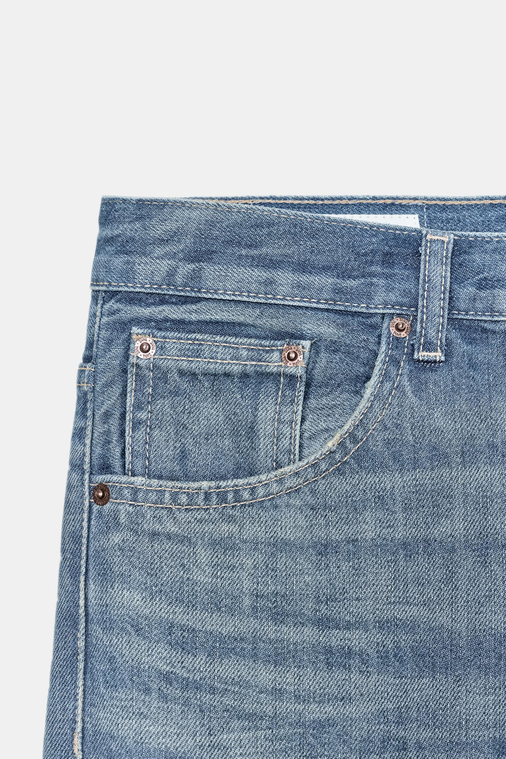 TRF LOW-RISE BAGGY TAPERED JEANS - Zara фото 9