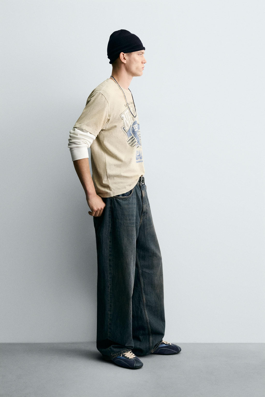 WASHED NFL NEW YORK GIANTS T-SHIRT