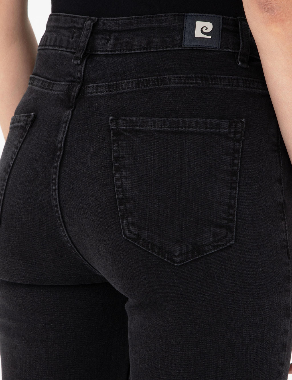 Siyah Skinny Flare Jean Pantolon - Pierre cardin фото 6