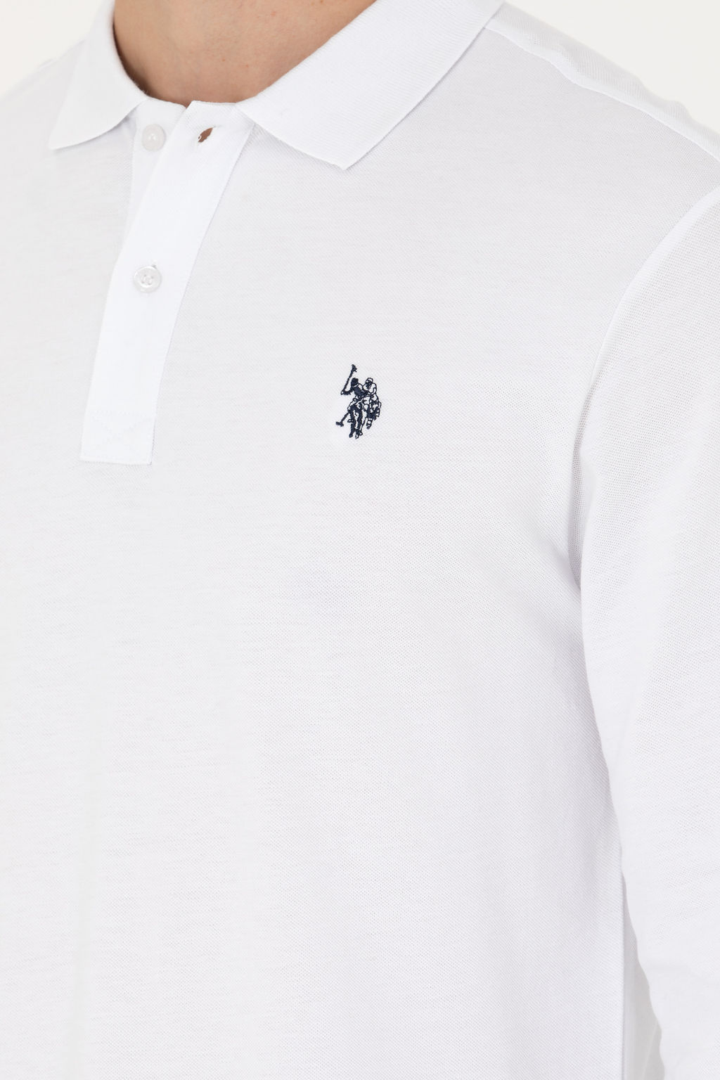 Мужской белый базовый свитшот Неожиданная скидка в корзине - U.s. polo assn фото 21