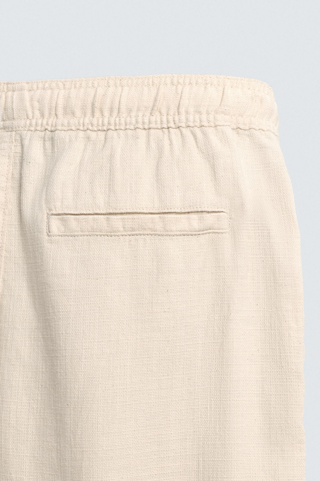 BERMUDA REGULAR FIT  ESTRUCTURA / Beige claro - Zara фото 10