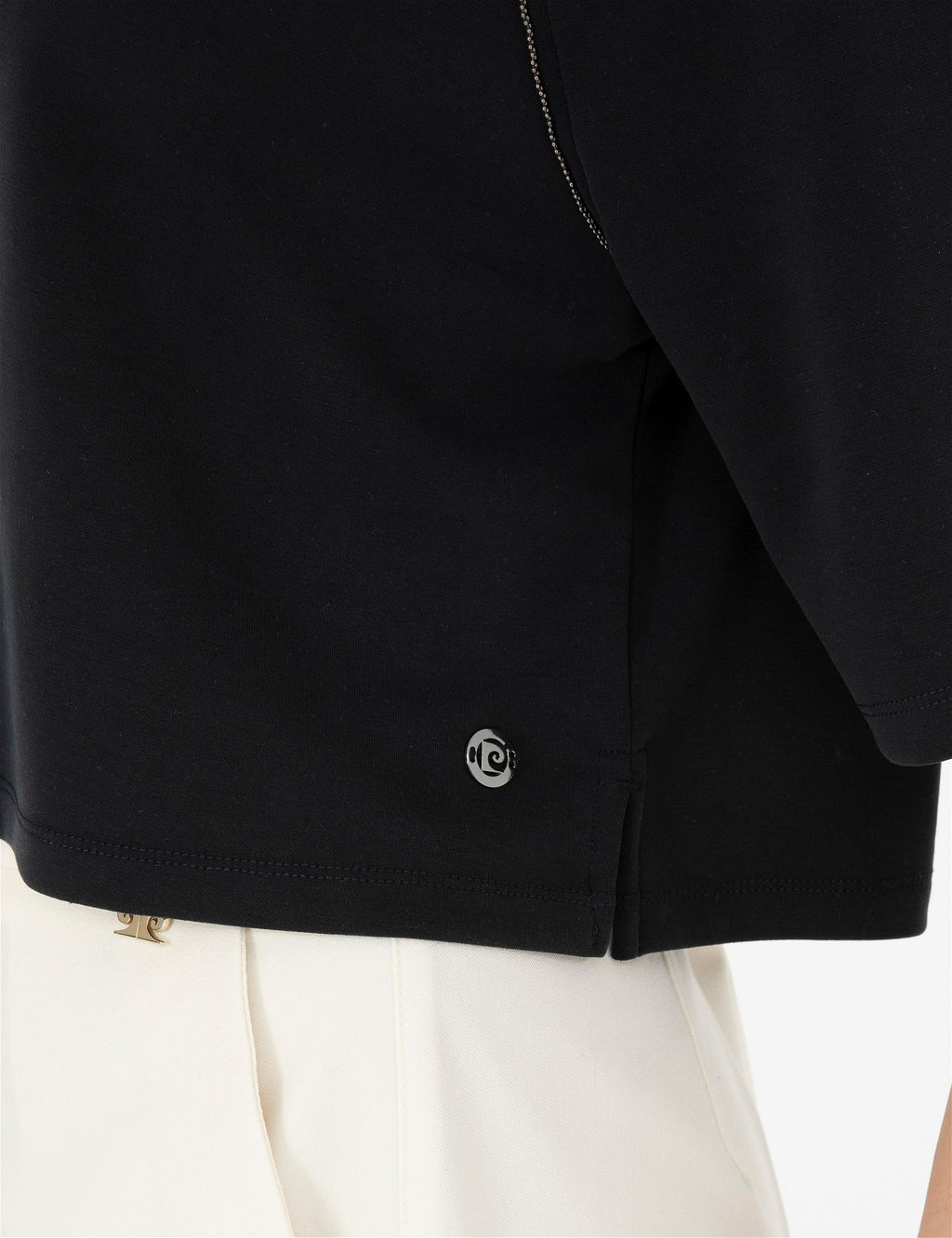Siyah Comfort Fit Sweatshirt - Pierre cardin фото 7