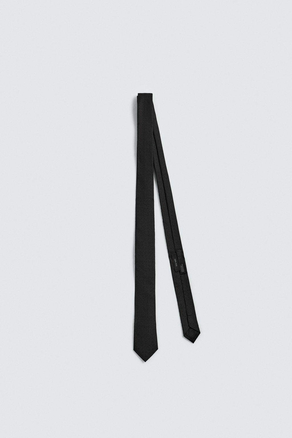 100% SILK JACQUARD TIE - Zara фото 2