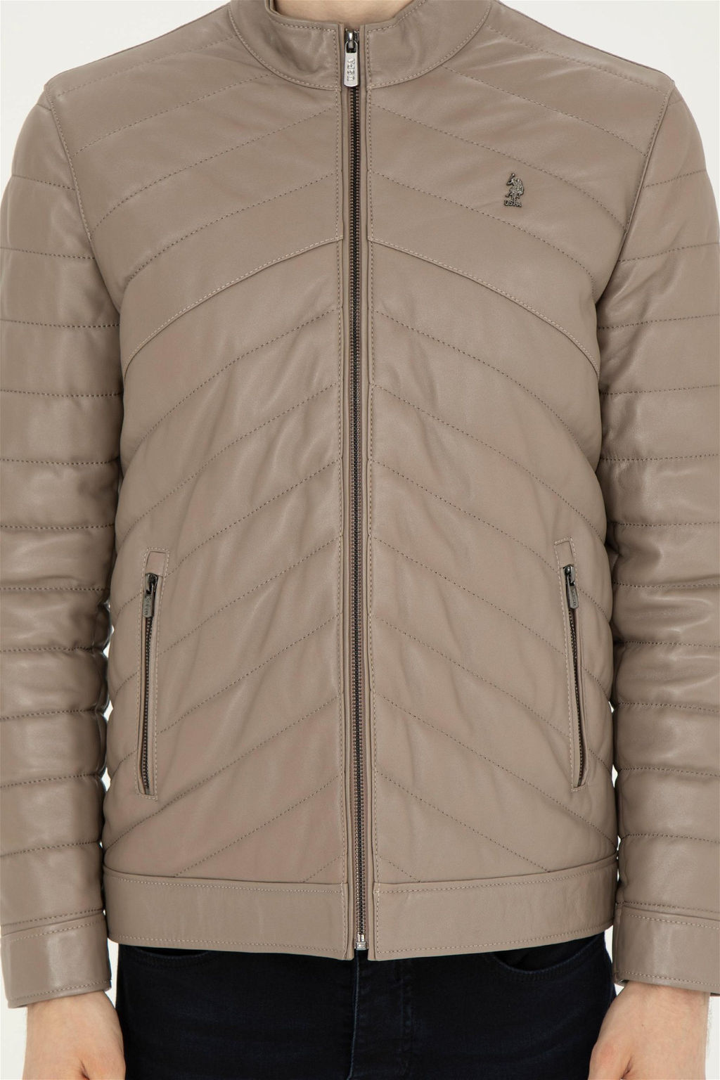 Мужская куртка из норковой кожи Неожиданная скидка в корзине - U.s. polo assn фото 6