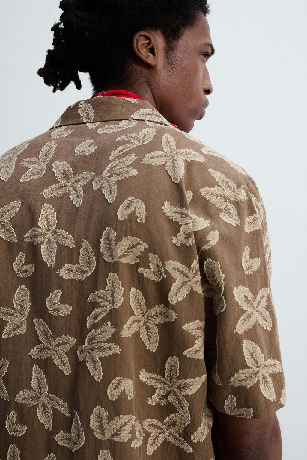 FLORAL JACQUARD SHIRT  OTIS KWAME KYE QUAICOE - Zara фото 14