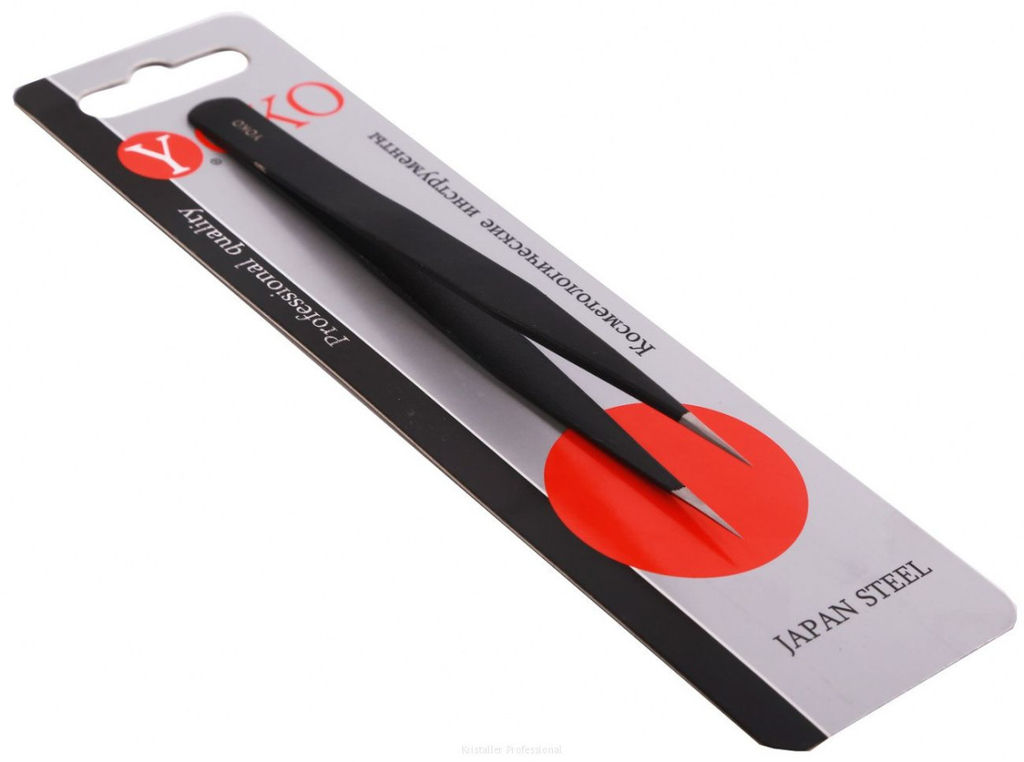 YOKO Пинцет для бровей / SP-012, острый, 115 мм