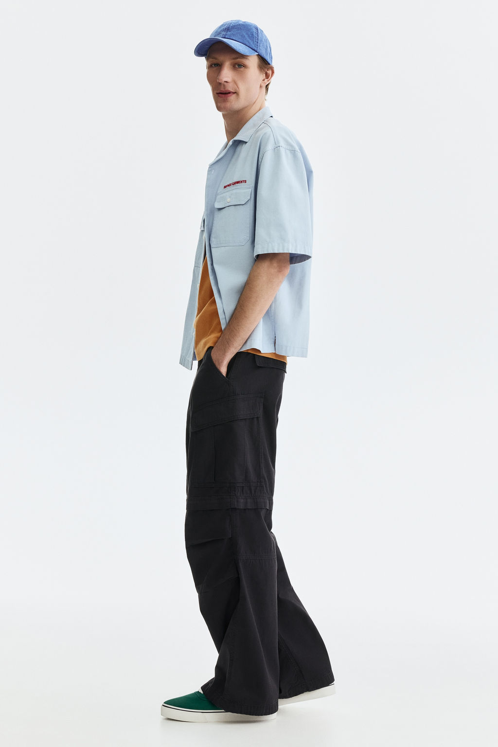 Pantal?n cargo zip-off Loose Fit - H&m фото 9