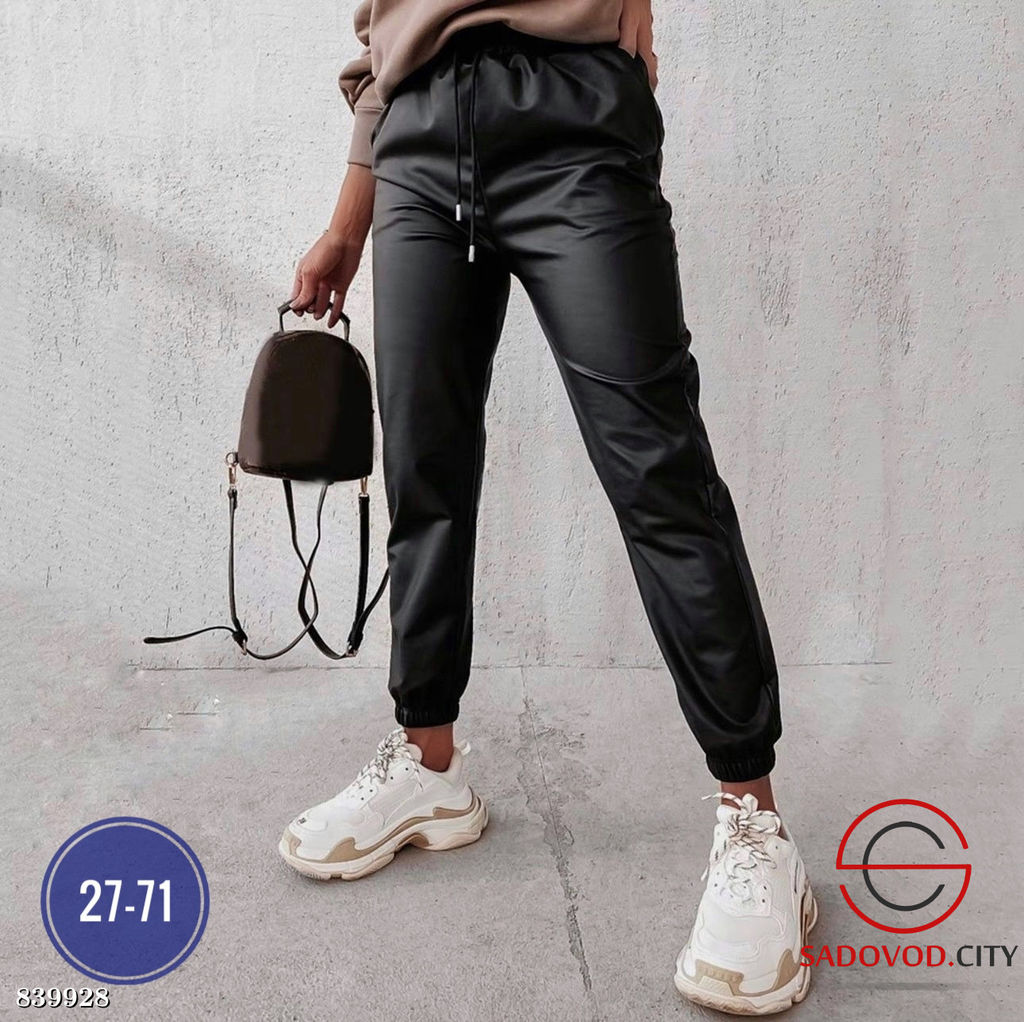 Женские штаны из эко-кожи - Bruno фото 2