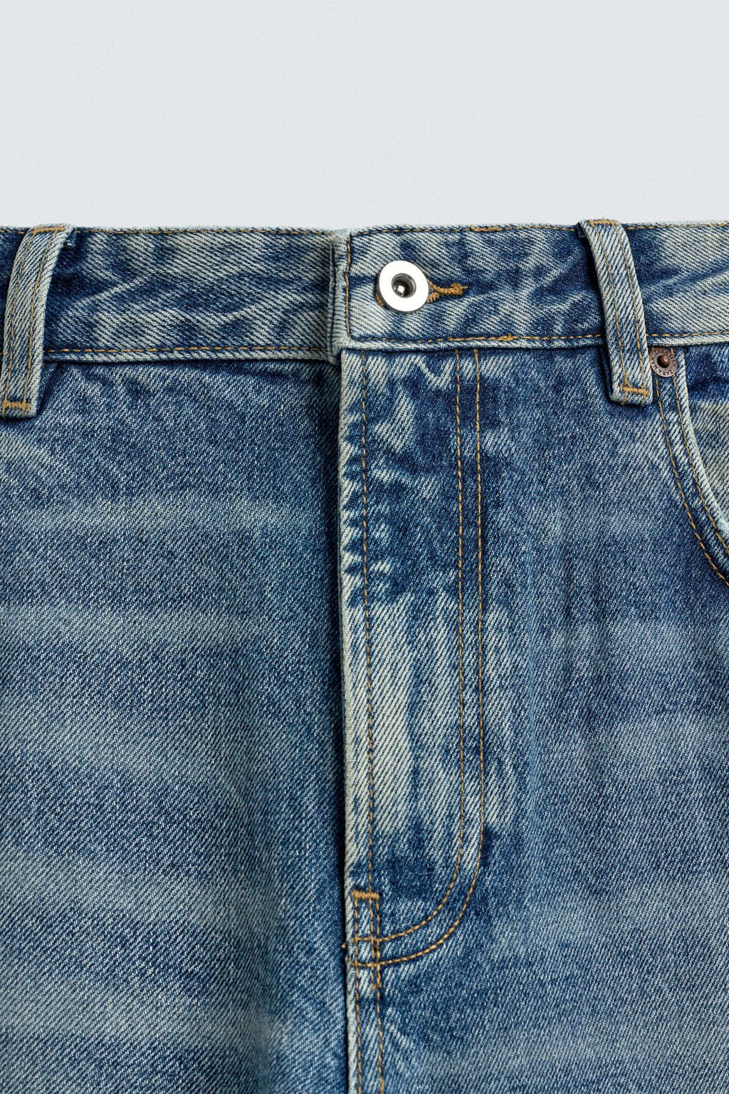 JEANS FLARE FIT / Azul medio - Zara фото 3