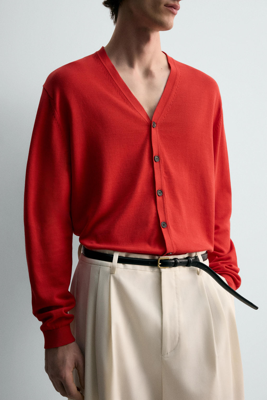 RELAXED FIT LIMITED EDITION CARDIGAN - Zara фото 6