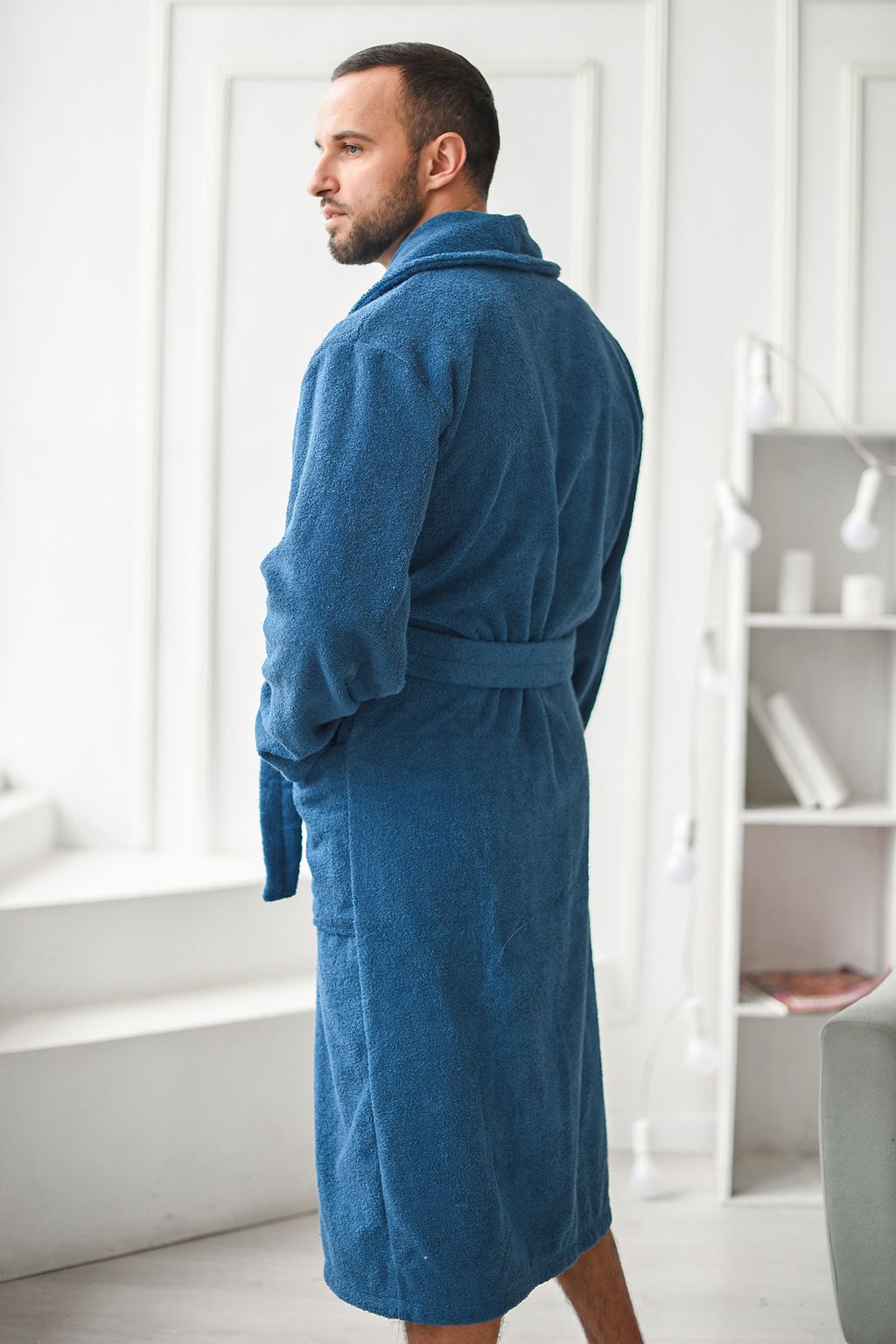 Халат мужской Банный - Оптима фото 3