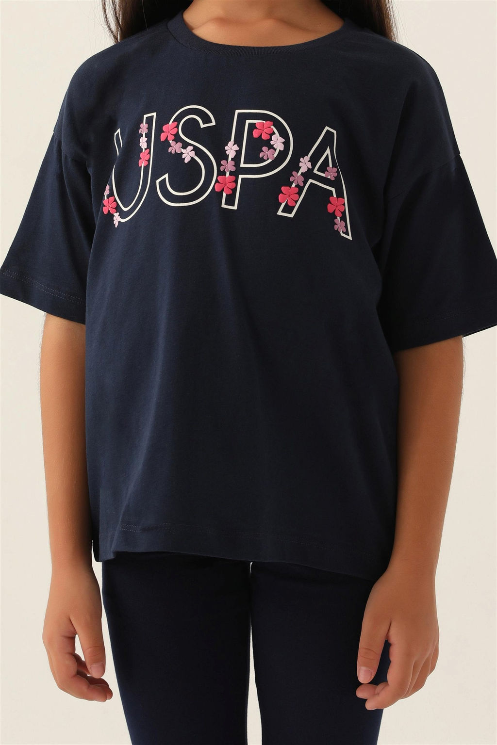 Кремовый пижамный комплект для девочки - U.s. polo assn фото 5