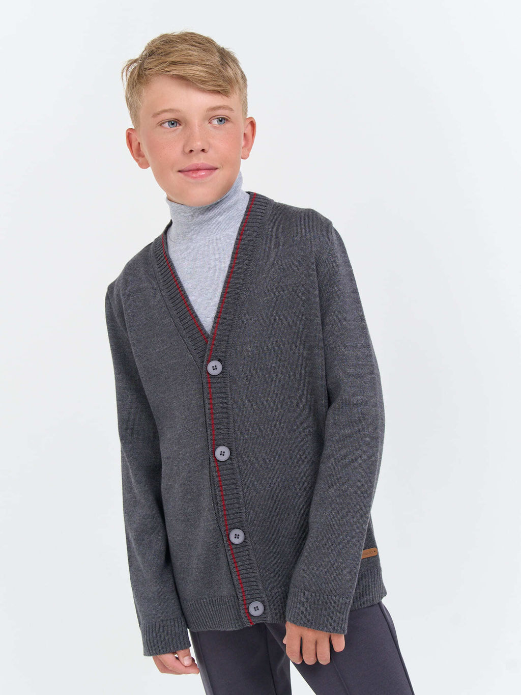 Бадлон Серый меланж 7+ - Bungly фото 10