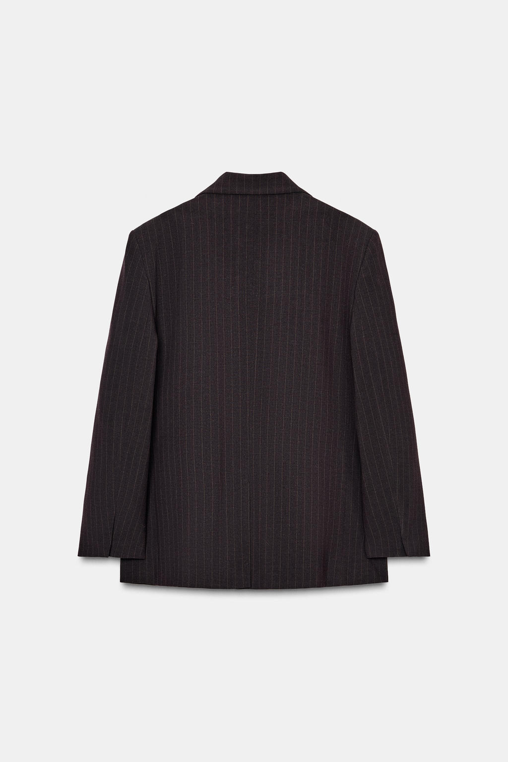 OVERSIZED DOUBLE-BREASTED PINSTRIPE BLAZER - Zara фото 6