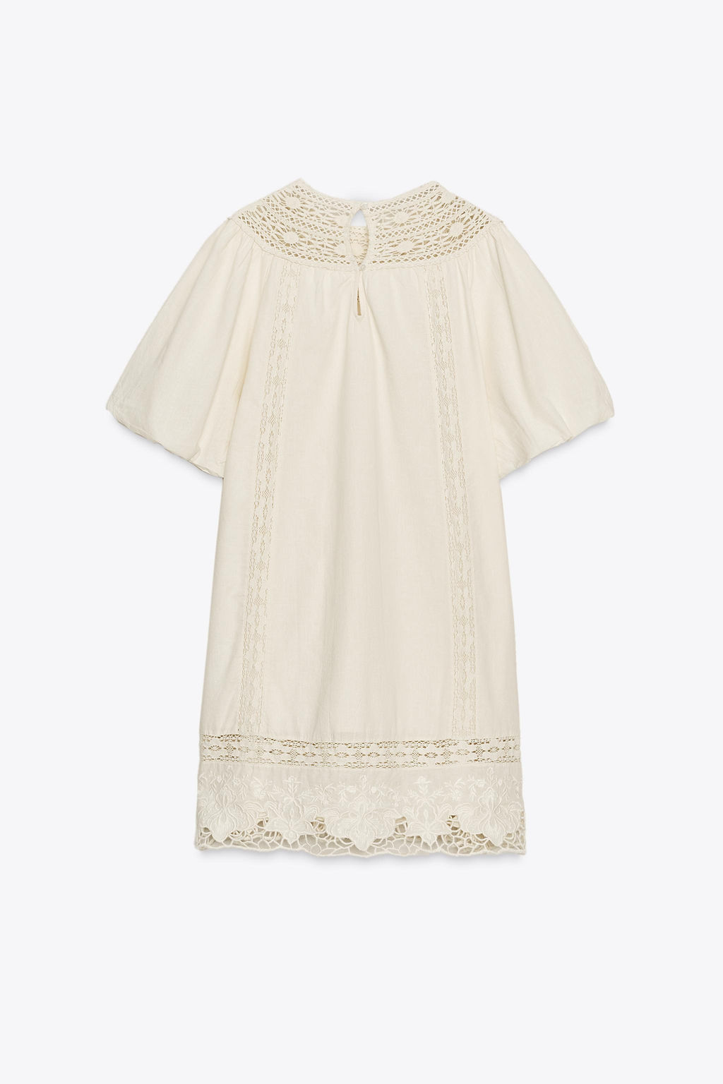 ZW COLLECTION EMBROIDERED SHORT DRESS - Zara фото 13