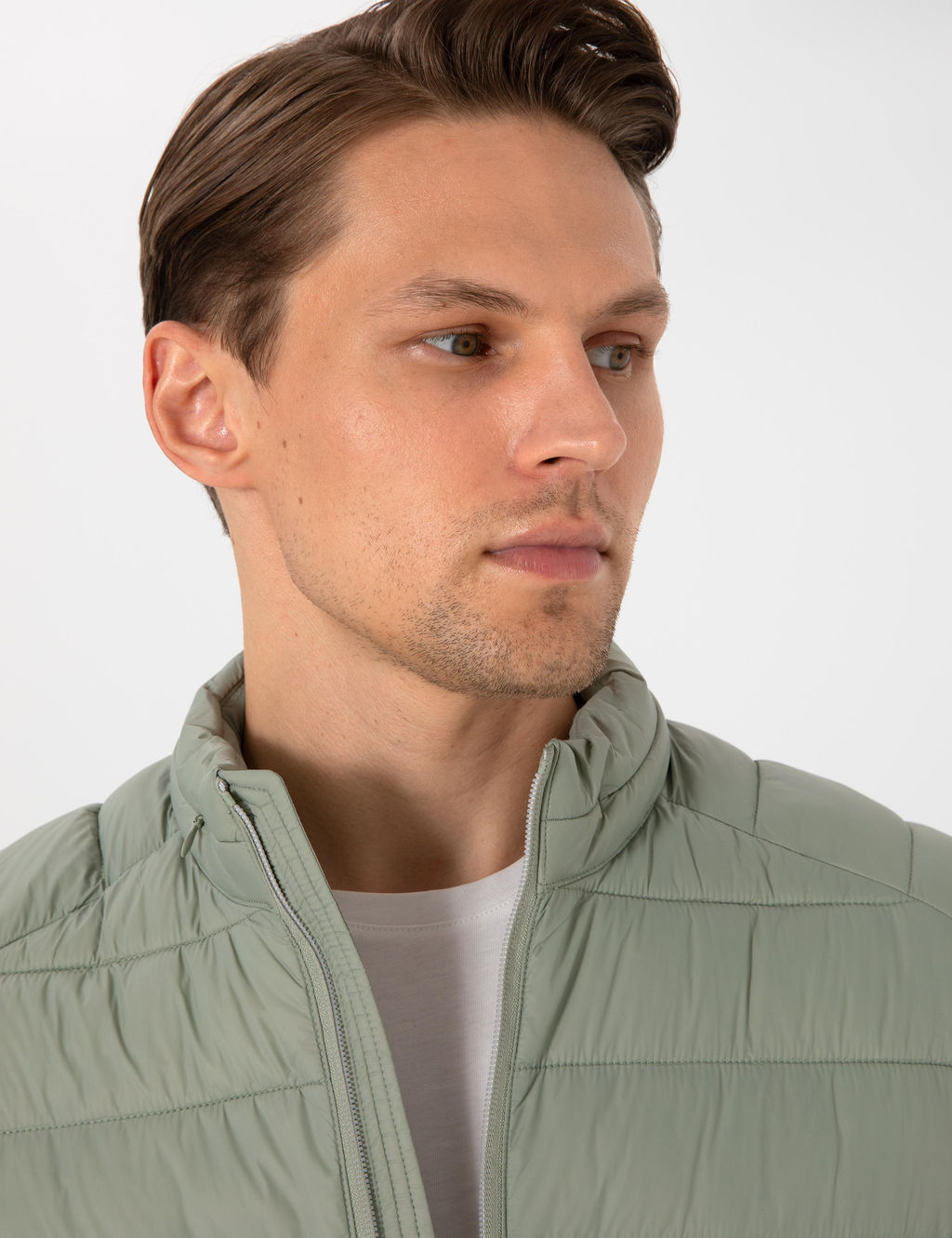 Ye_il Cropped Slim Mont