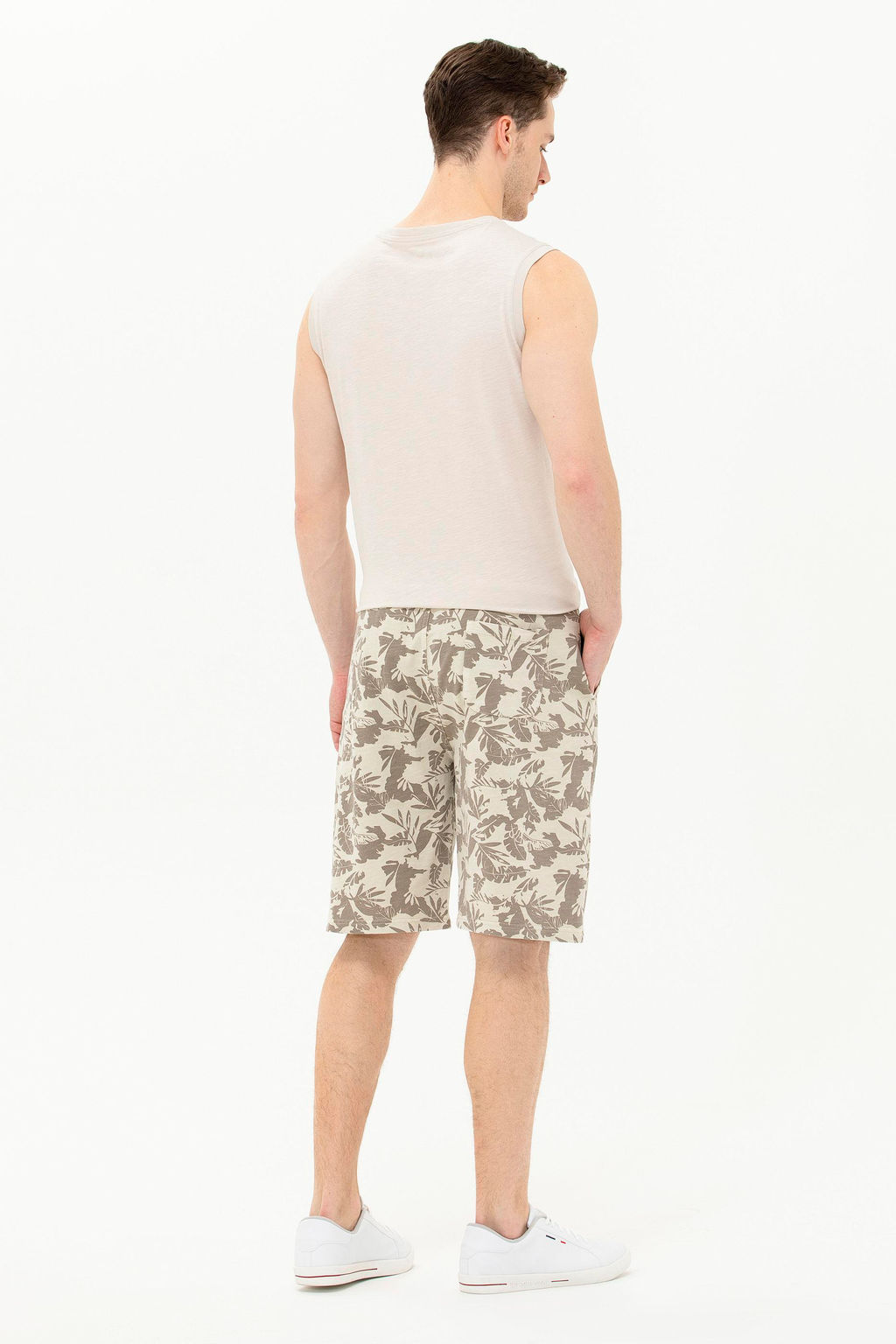 Мужские вязаные шорты с камнями - U.s. polo assn фото 18