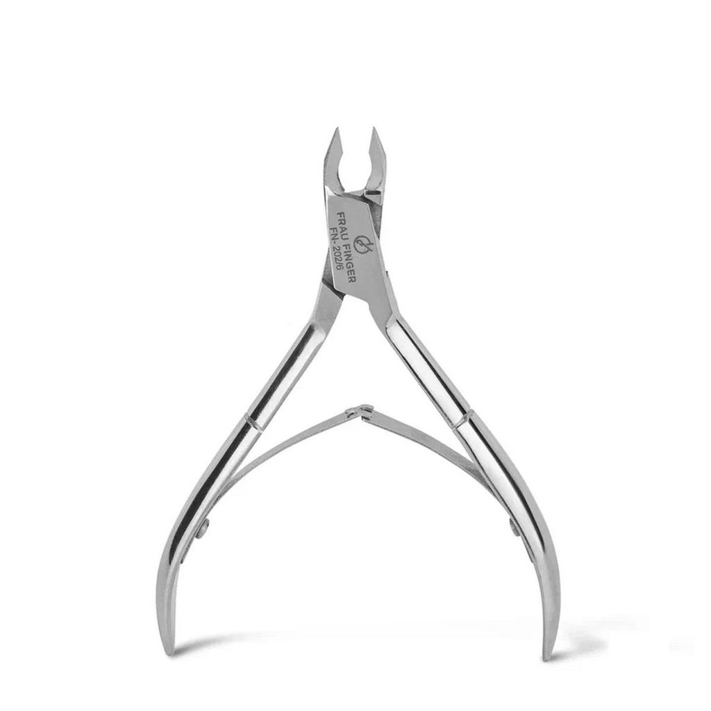 Frau Finger Кусачки маникюрные для кутикулы / Classic FN-202/6SP, двойная пружина, ручная заточка, 6 мм
