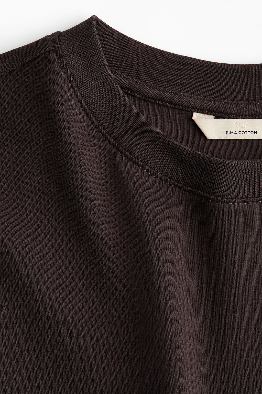 Camiseta en algod?n pima - H&m фото 7