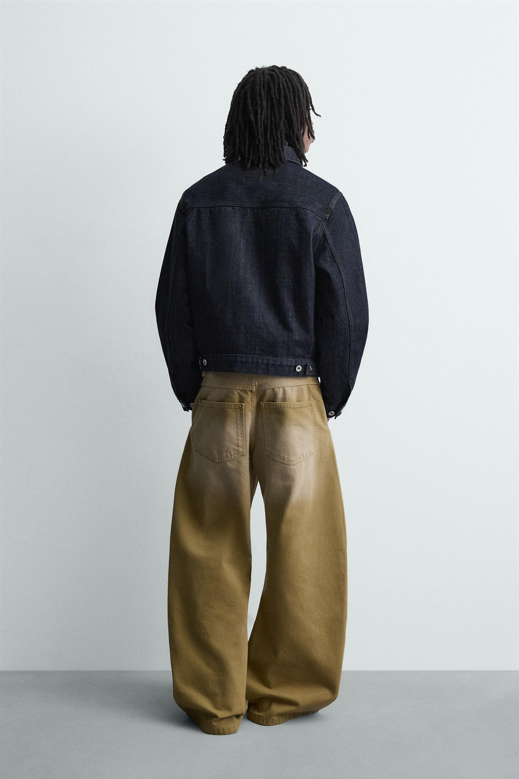 WASHED BALLOON FIT JEANS - Zara фото 13