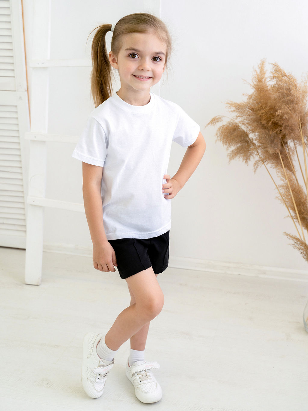 Шорты детские черные 400 (128, 64)