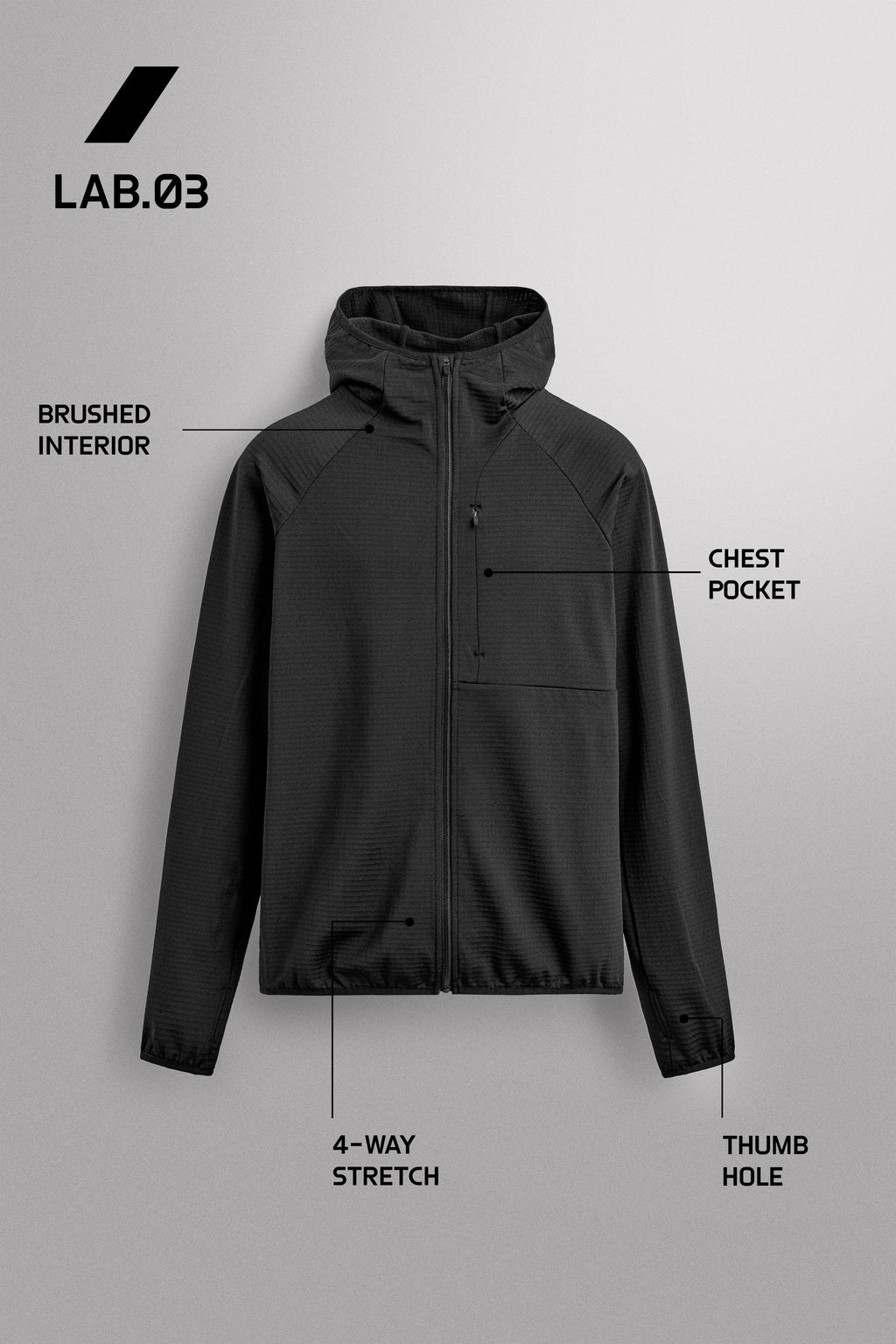 TECHNICAL COMBINED FLEECE HOODIE - Zara фото 18
