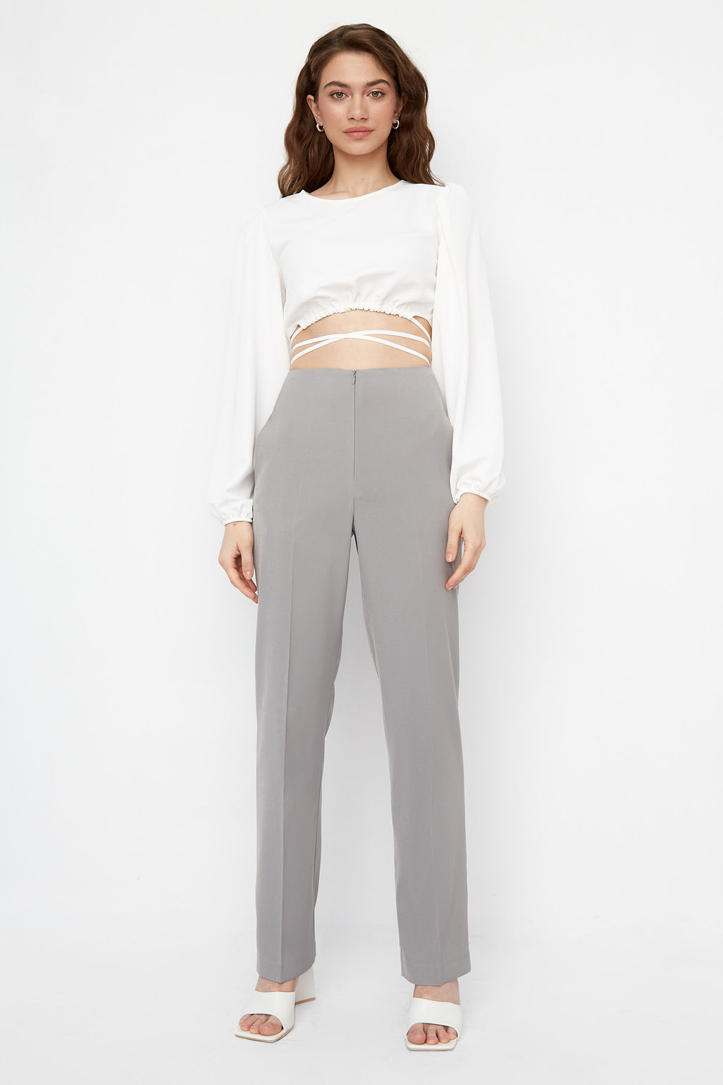 Брюки прямые со стрелками - Mollis фото 2