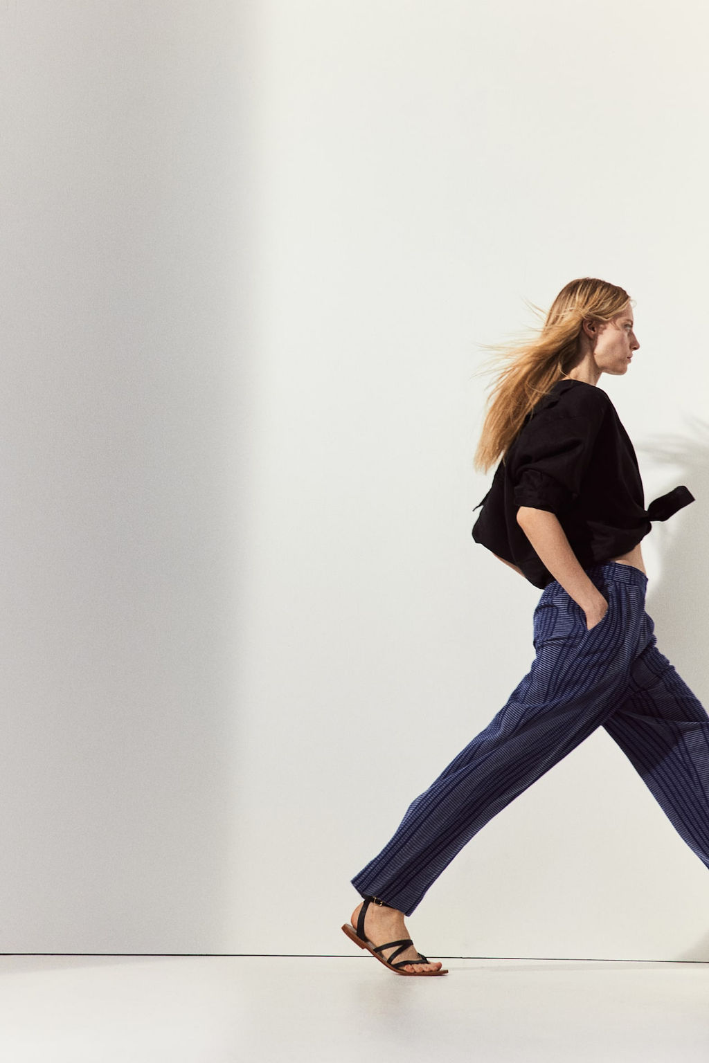 Pantalon paper bag - H&m фото 5