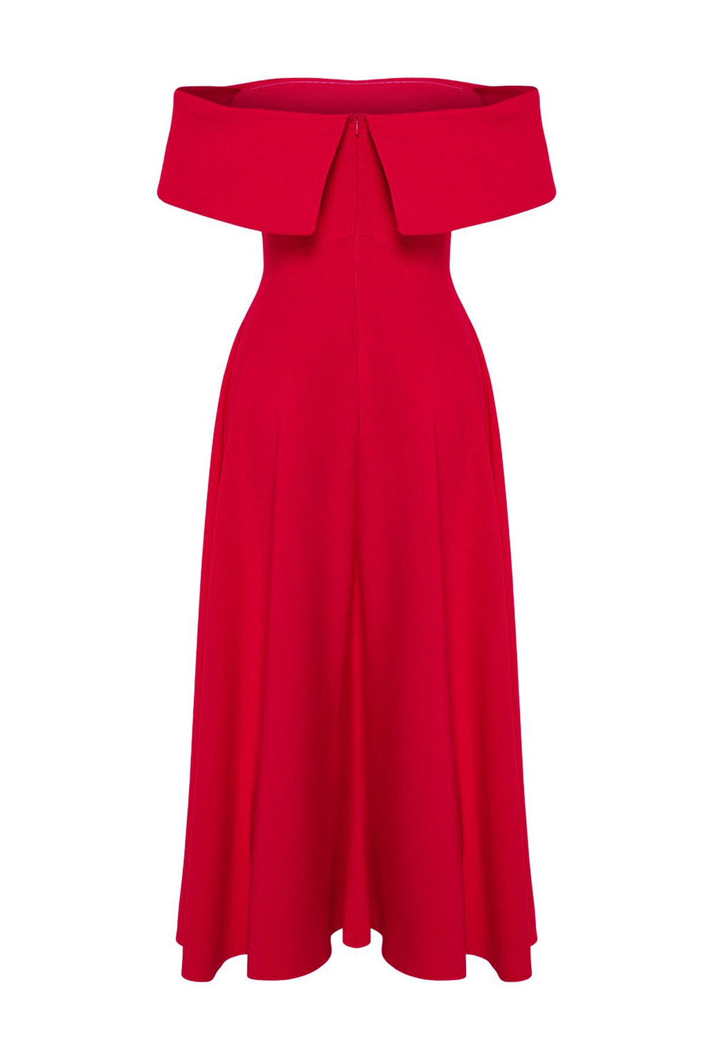 TRENDYOLMILLA Siyah Yaka Detayl? A-Kesim Dokuma S?k Abiye Elbise TPRSS24EL00210 фото 8