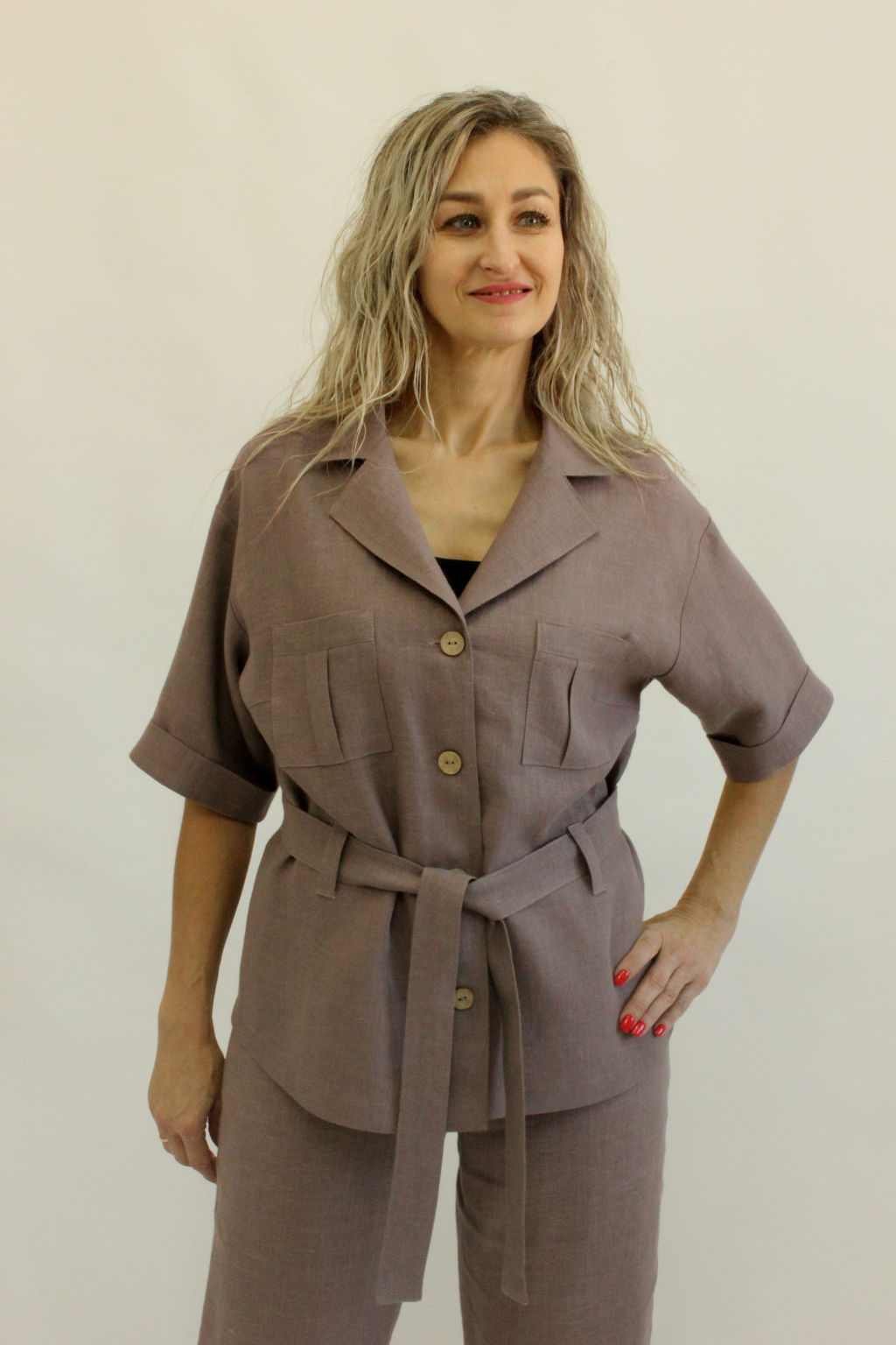 Жакет 100% ЛЁН - Елецкие узоры фото 2