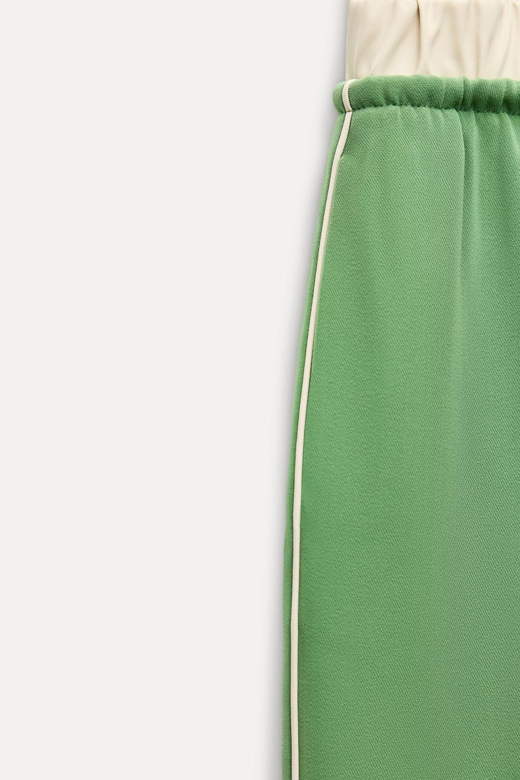 TROUSERS WITH SIDE TRIMS - Zara фото 9