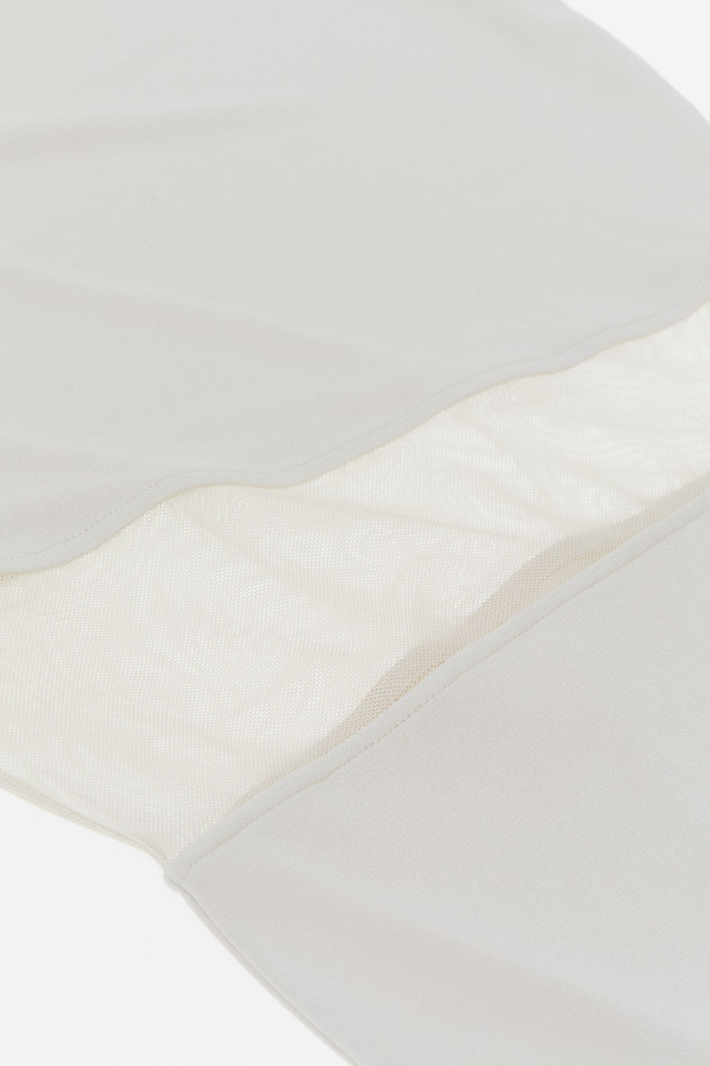 Vestido ajustado con detalle de malla - H&m фото 5