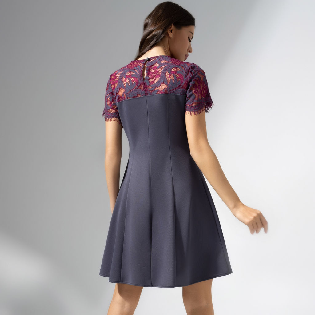 Платье мини с кружевом, Истина в любви - Charutti фото 5