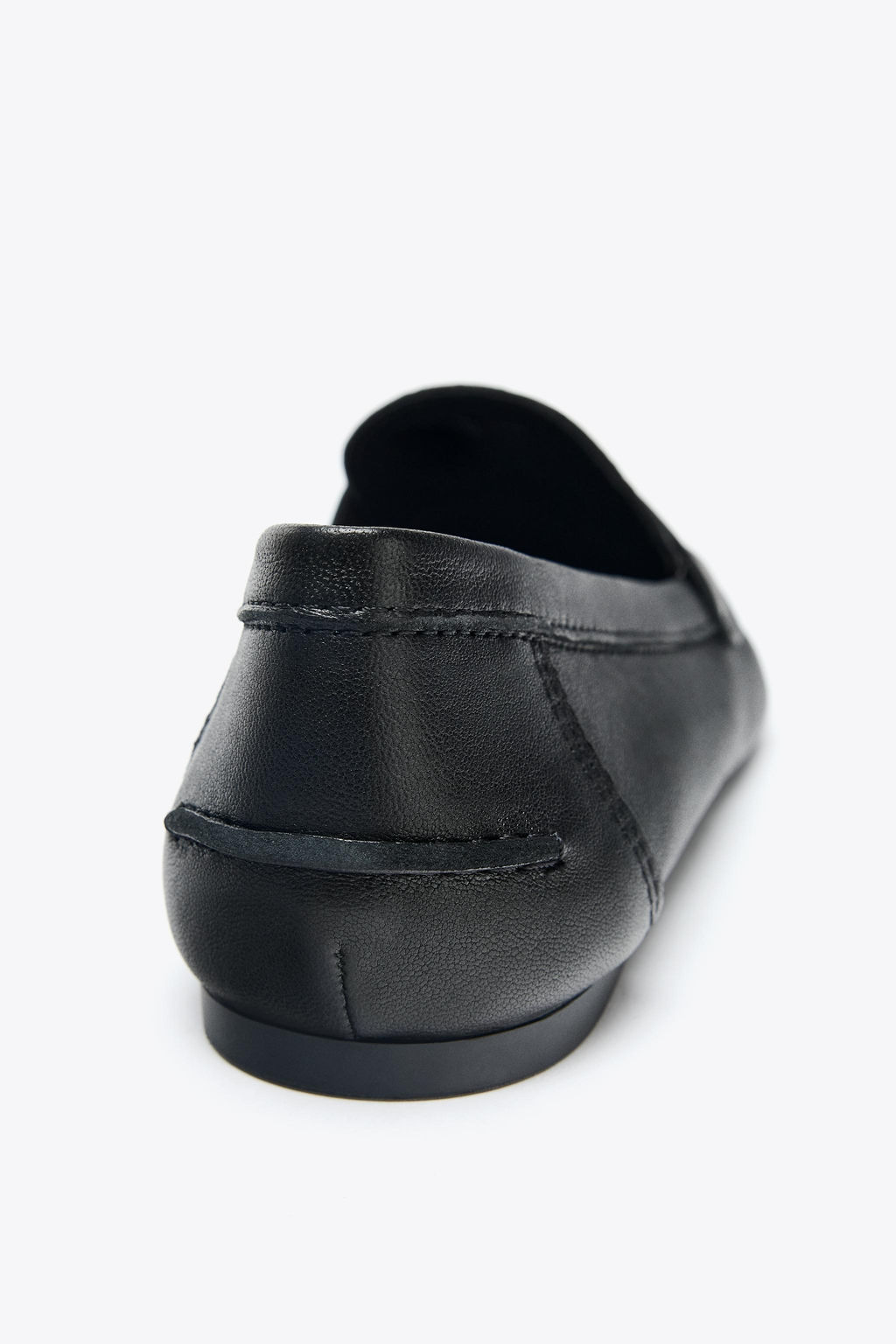 LEATHER PENNY LOAFERS - Zara фото 8