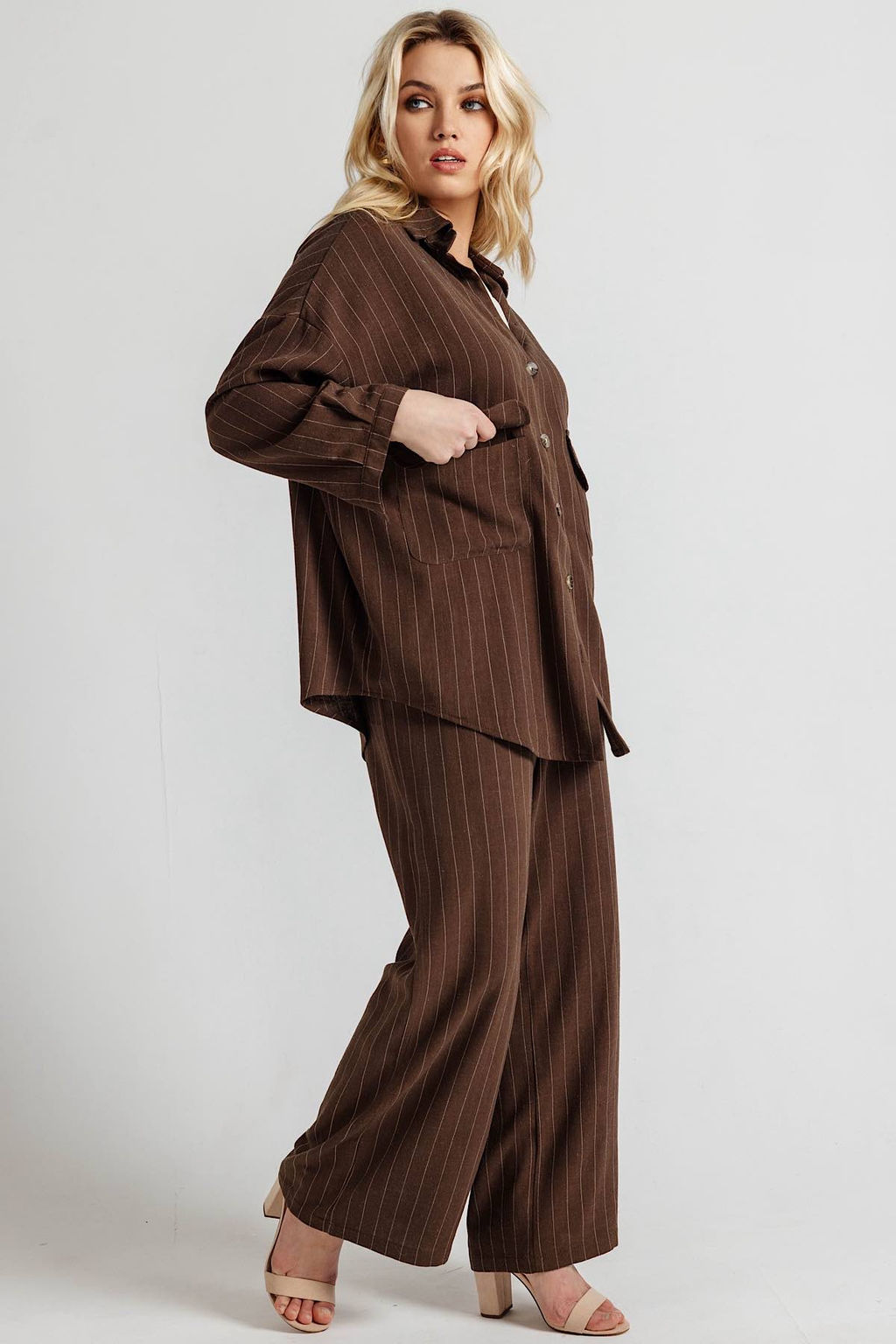 Блузка женская 4515/55/Коричневый