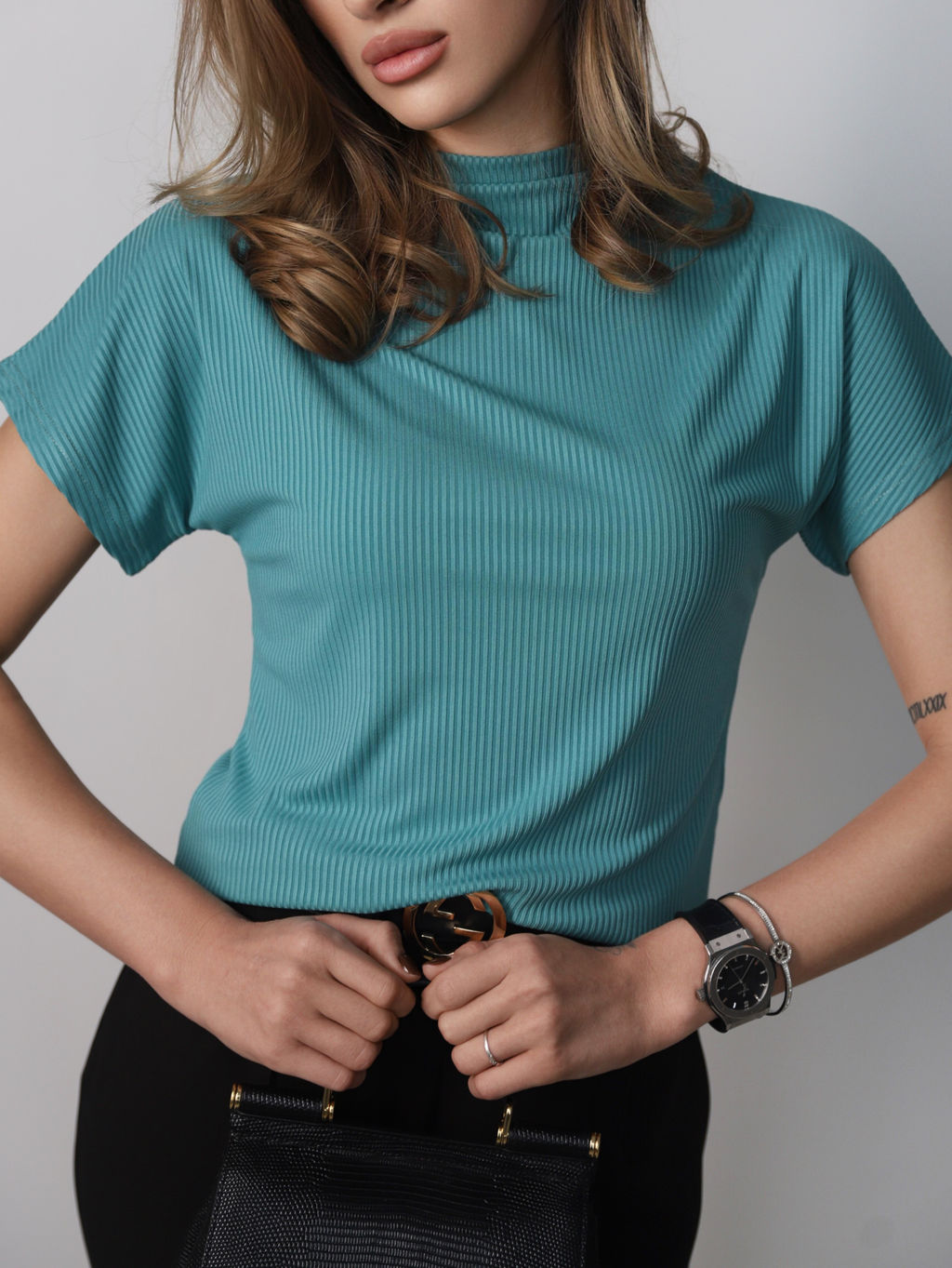 Футболка женская блузка КФ103 Олива от фабрики Спортсоло