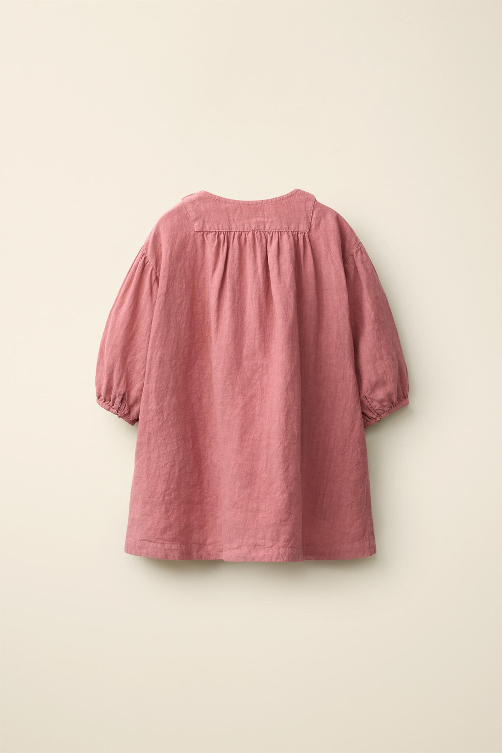 VESTIDO 100% LINO CREATED BY CARAMEL LONDON X ZARA / Terracota  фото 2