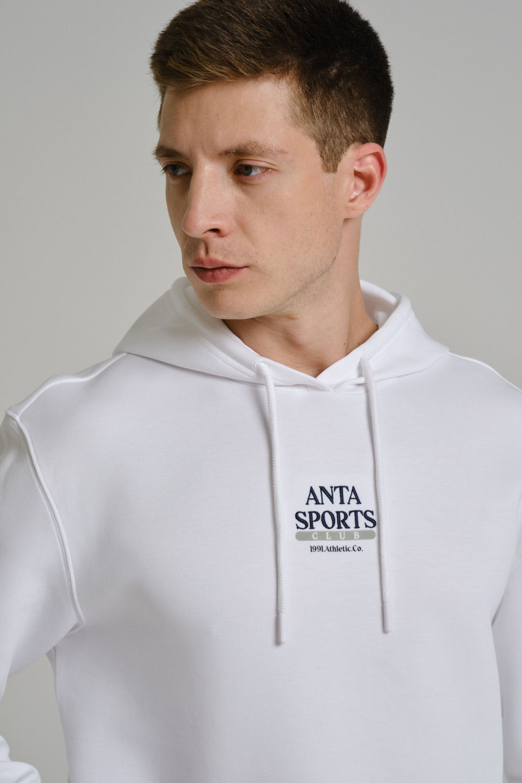 Худи Белый - Anta фото 3