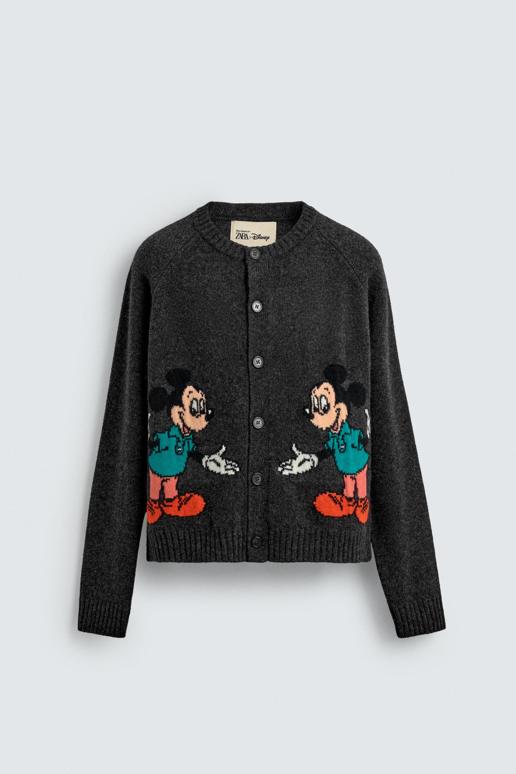 MICKEY MOUSE WOOL CARDIGAN HARRY LAMBERT FOR ZARA X DISNEY  фото 7