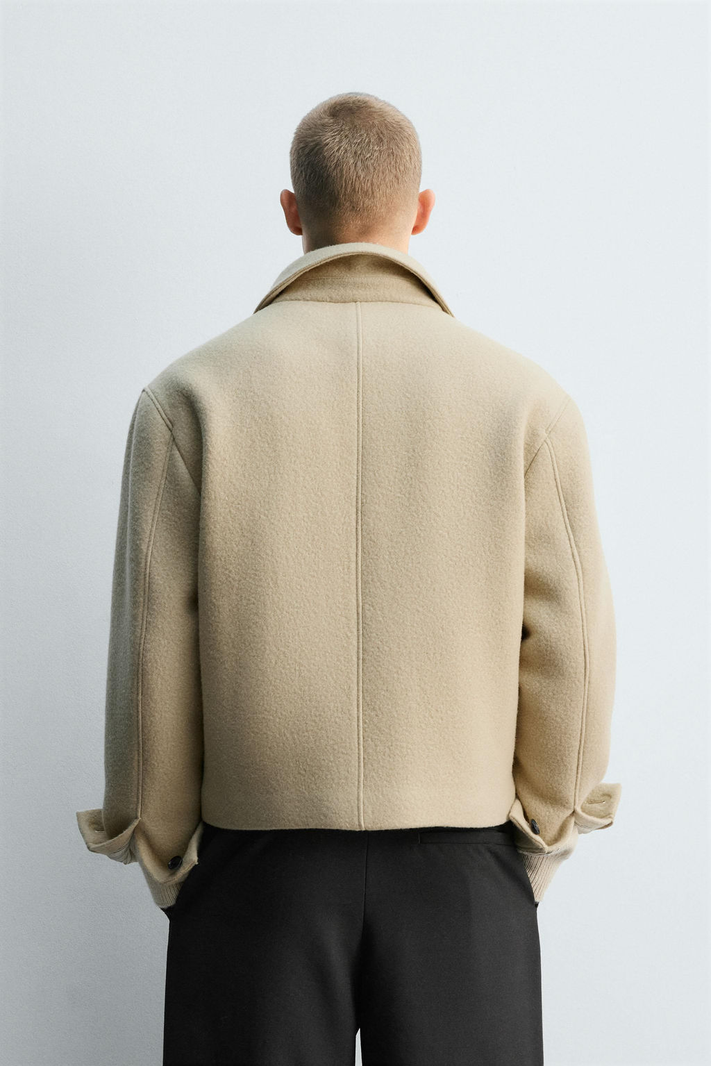 LIMITED EDITION WOOL BLEND JACKET - Zara фото 3